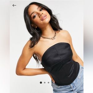 ASOS satin corset